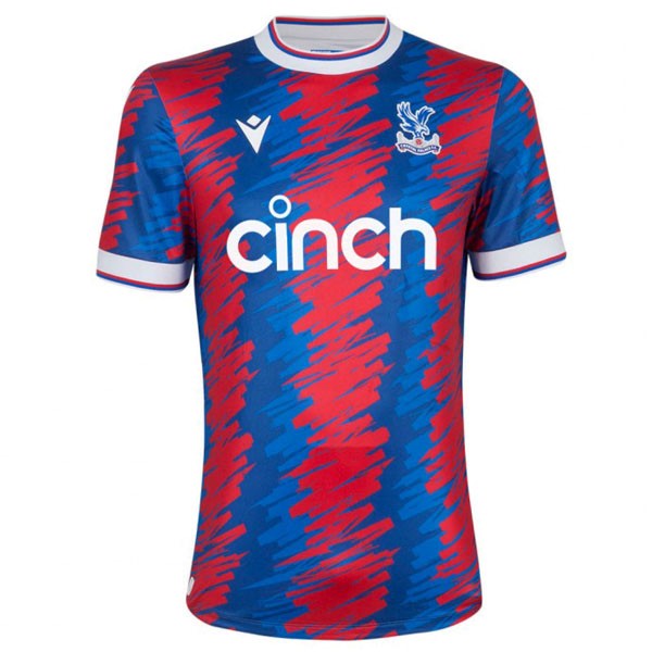 Camiseta Crystal Palace Primera equipo Mujer 2022-2023 Rojo Azul